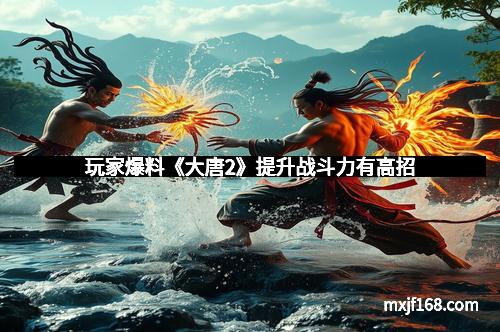 玩家爆料《大唐2》提升战斗力有高招